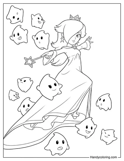 Rosalina and the Magical Lumas