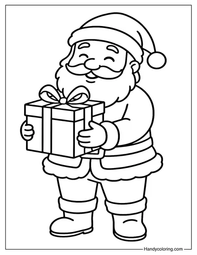 Santa Claus Coloring Page