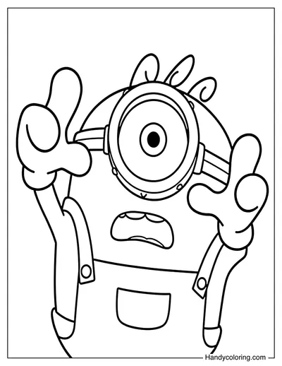 Scared Stuart in Minions & Monsters