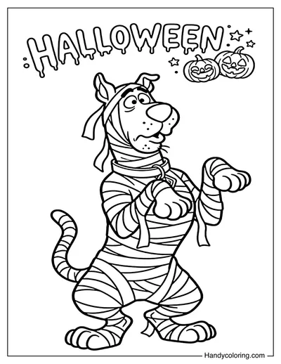 Scooby-Doo Mummy Halloween