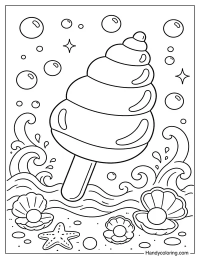 Seashell Popsicle