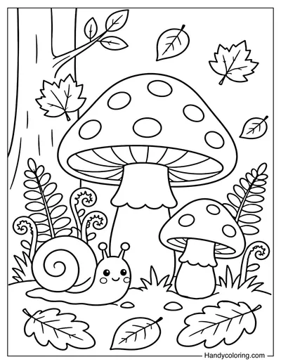 September Mushroom Forest