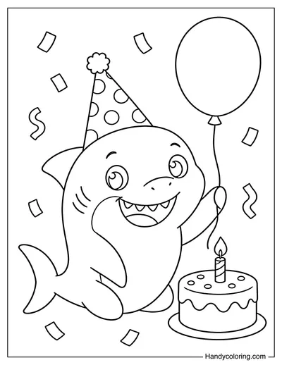 Shark Birthday Party