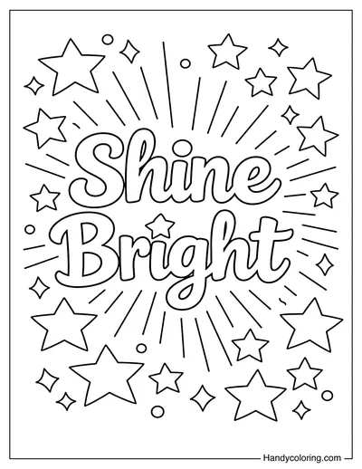 Shine Bright Graduation Quote