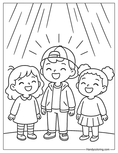 Shine in Your Own Way Coloring Page