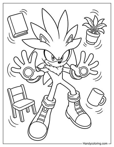 Silver Using Psychic Power