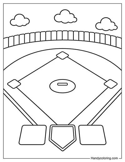 Simple Baseball Field