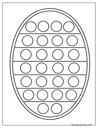 Simple Oval Pop It