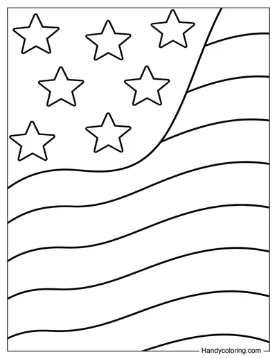 Simple Stars and Stripes