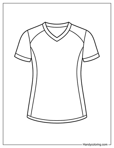Simple Volleyball Jersey