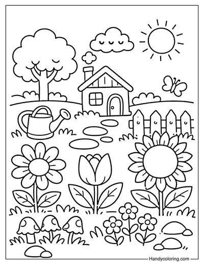 Small Garden Welcome May