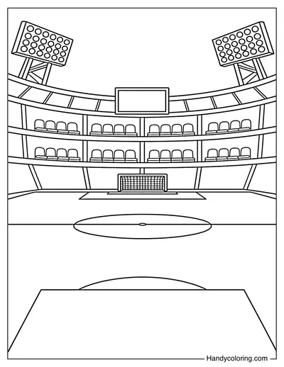 Soccer Stadium Lights