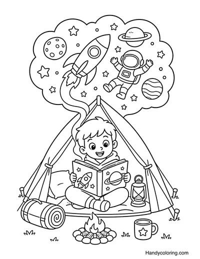 Space Book Summer Adventure