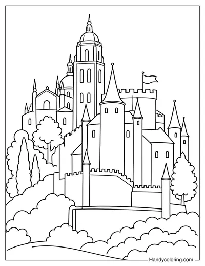 Spanish Castle on a Hill