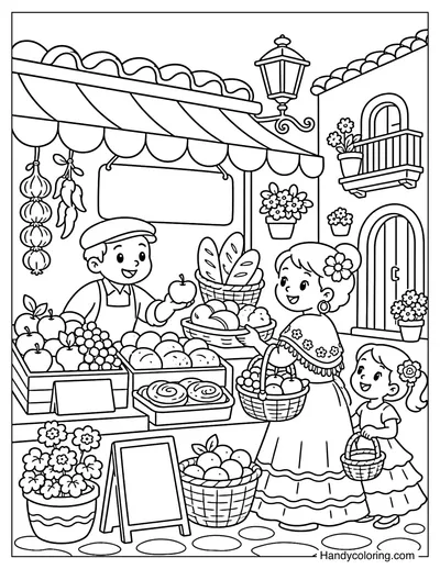 Spanish Market Day