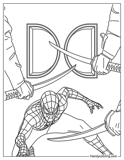 Spider-Man Brand New Day Coloring Page