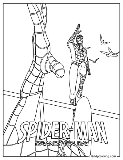 Spider-Man Brand New Day Poster
