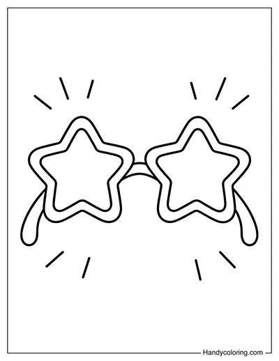 Star Shaped Sunglasses