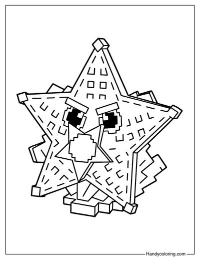 Starfruit Coloring Page Plants vs Brainrots