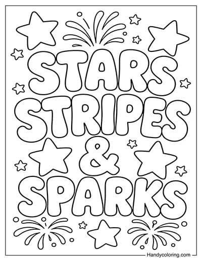Stars Stripes and Sparks