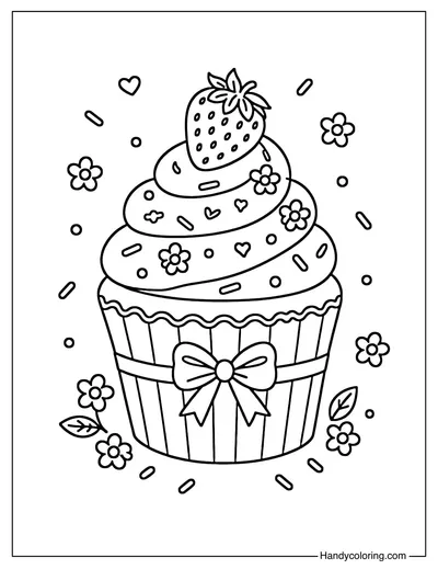 Strawberry Cupcake Delight