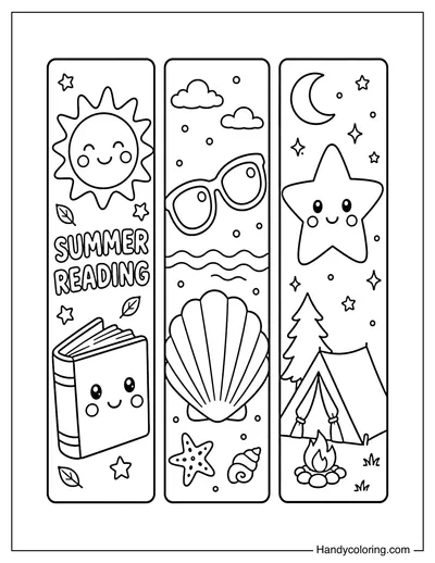 Summer Bookmark