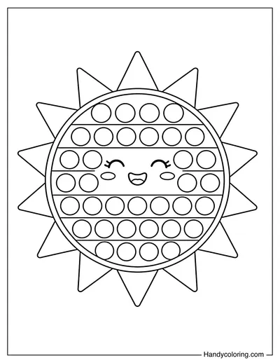 Sun Pop It Simple