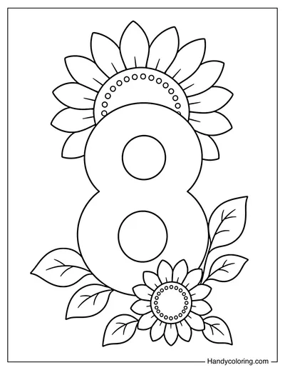 Sunflower Number Eight