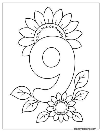 Sunflower Number Nine
