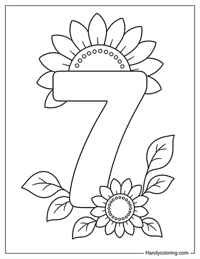 Sunflower Number Seven
