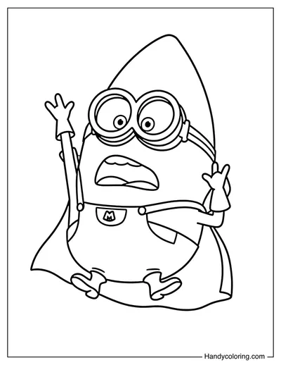 Superhero Mega Minion Flying