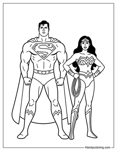 Superman And Wonder Woman