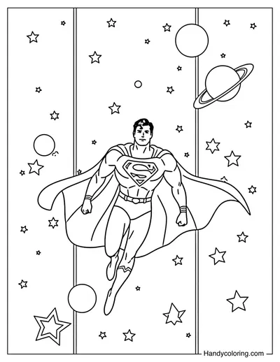 Superman In Space