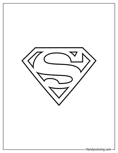 Superman Logo Shield