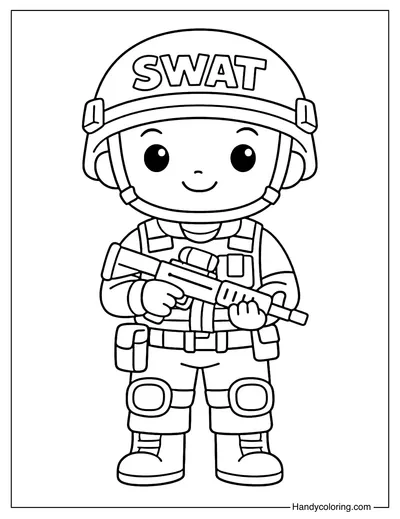 SWAT Police Officer