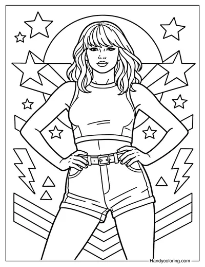 Taylor Swift Coloring Book