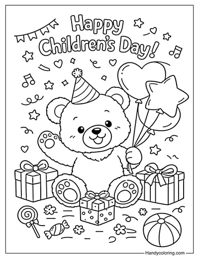 Teddy Bear Children's Day