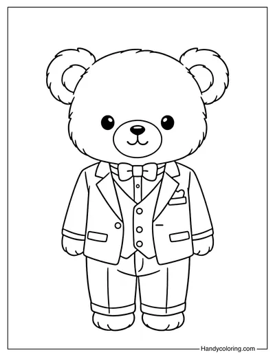 Teddy Bear in Suit