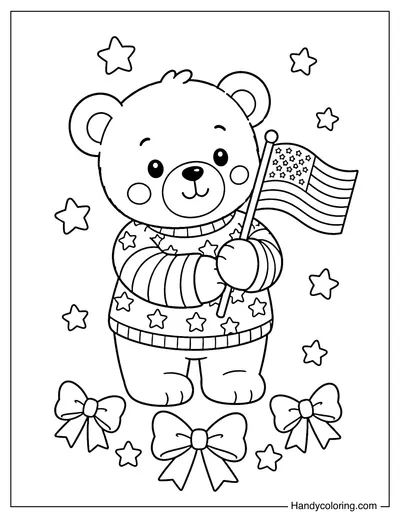 Teddy Bear Patriot