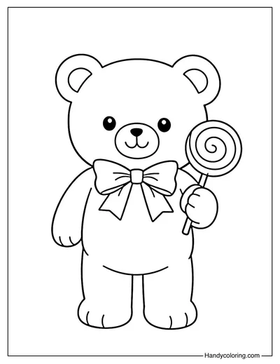 Teddy Bear with Bow