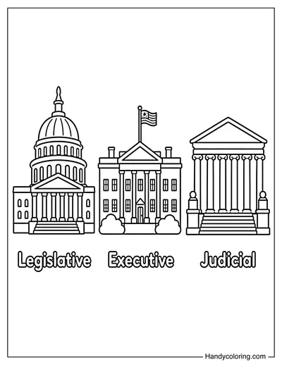 Three Branches of Government for Kids