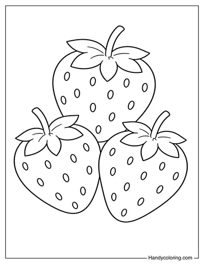 Three Strawberries Summer