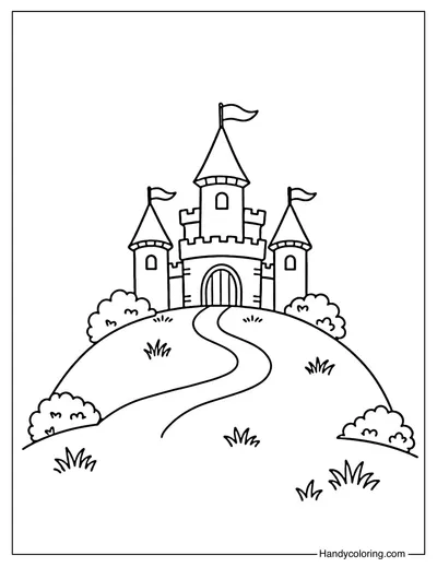 Tiny Castle on a Hill