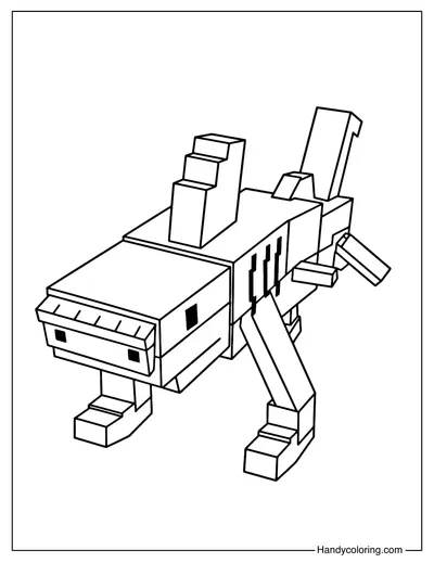 Tralalero Tralala Steal a Brainrot Coloring Page