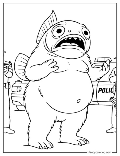 Trippi Troppi Troppa Trippa Coloring Page