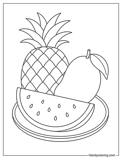 Tropical Fruit Plate
