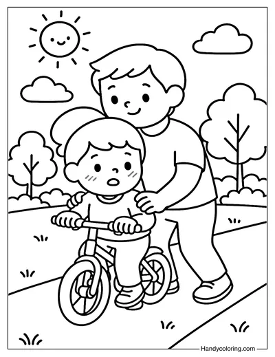 Try Something New Coloring Page
