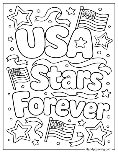 USA Stars Forever