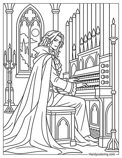 Vampire Organ Player