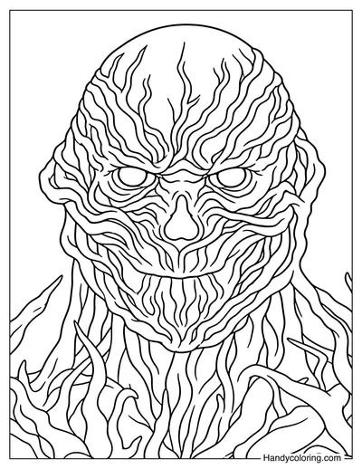 Vecna Close-Up Portrait